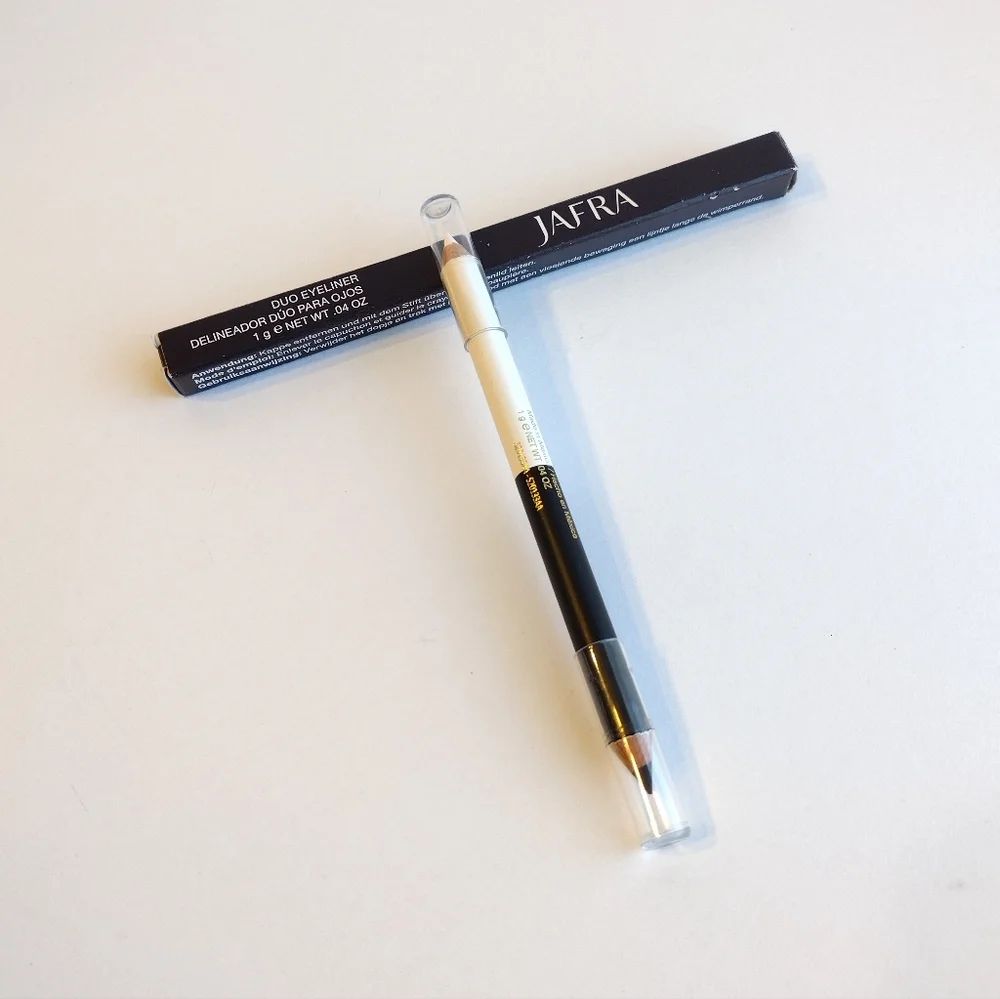 Jafra DUO BLACK / WHITE Eyeliner Pencil - Delineador Duo Para Ojos